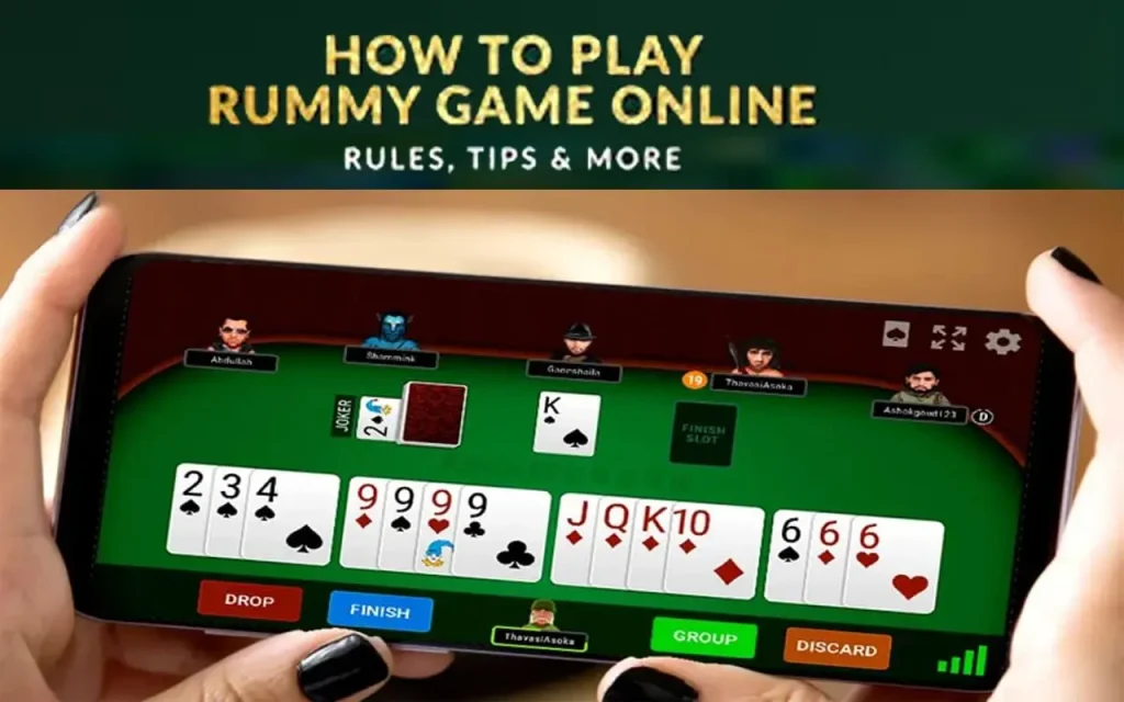 Rummy game guide featuring Yono Rummy, Gogo Rummy and Rummy Gold